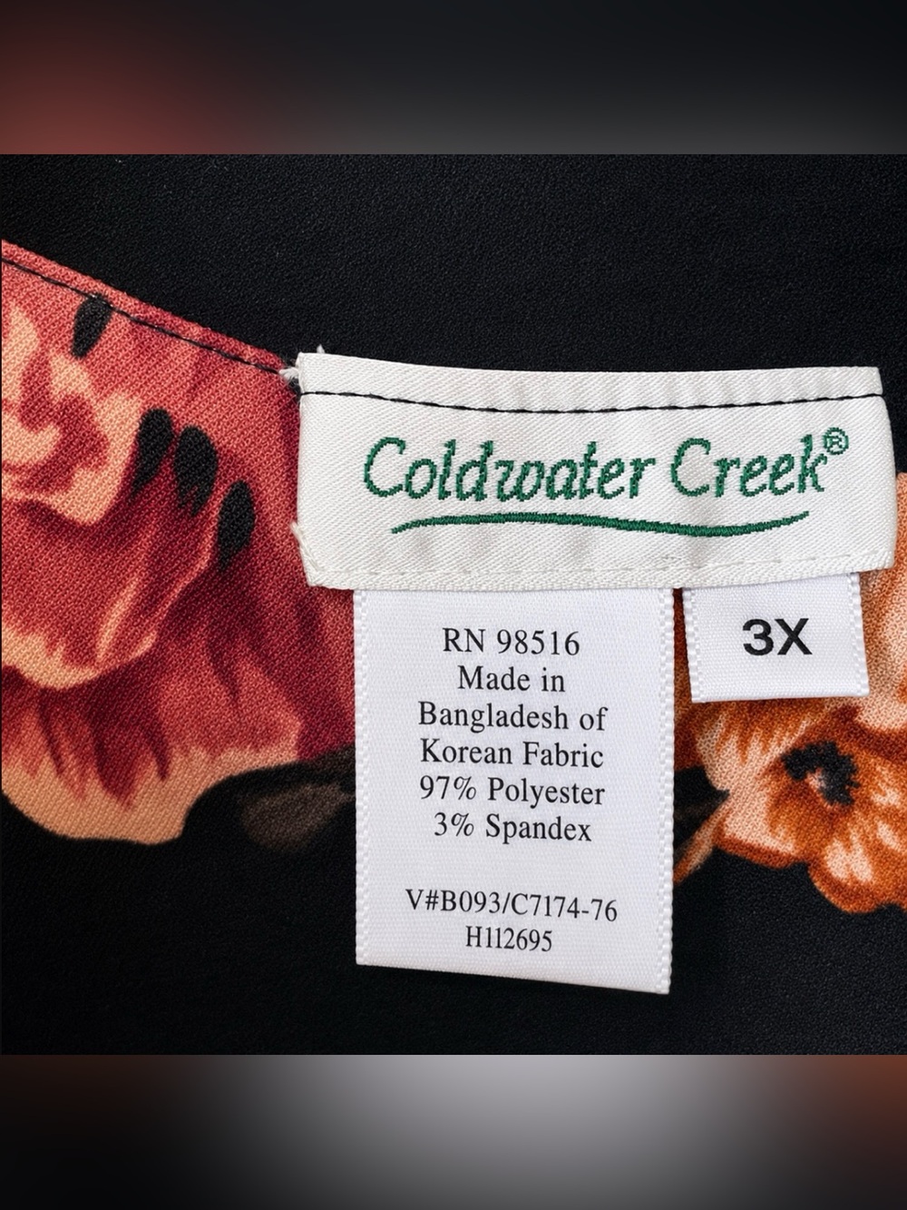 Coldwater Creek 3x Zip Up Shirt Blazer Faux Suede - Picture 5 of 5